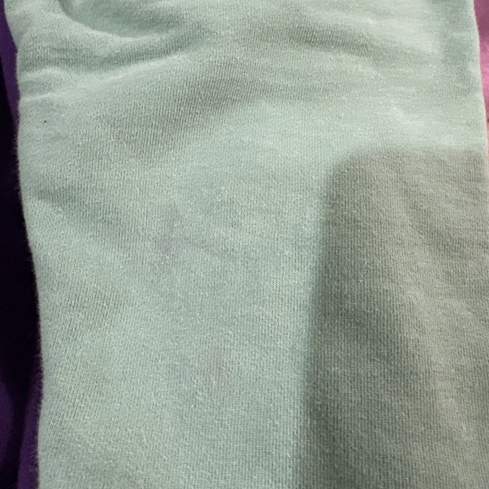 Teddy Fresh Pastel Color‎ Block Hoodie Sweatshirt Size Medium